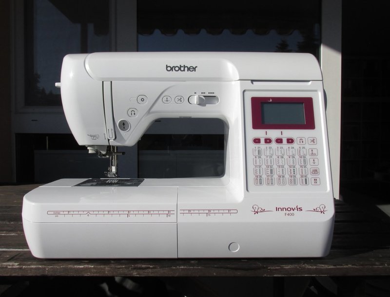 Nähmaschine Brother innov-is F400, neu, 3 Jahre Garantie, mit Gratis-Versand, Aktionspreis.