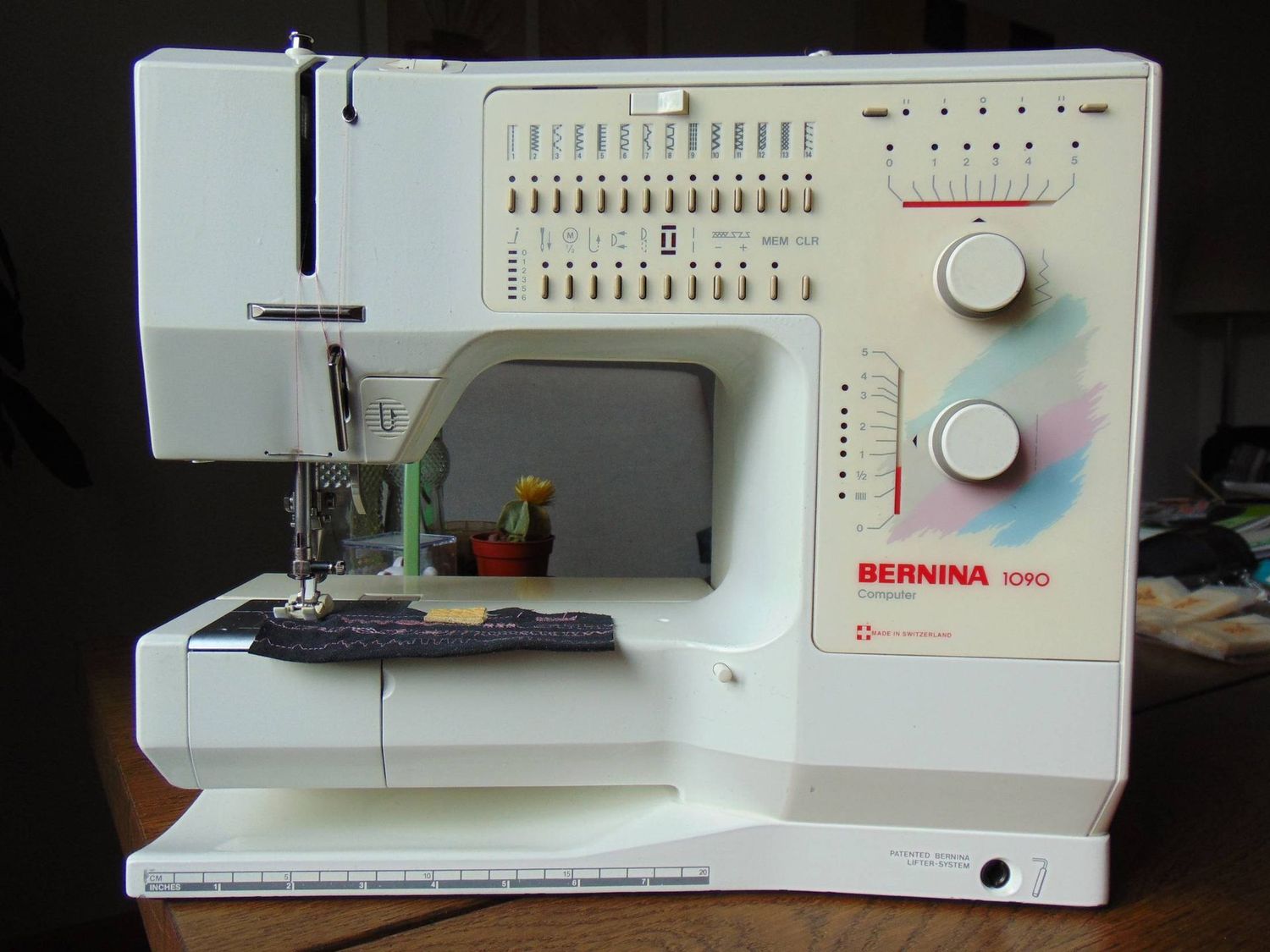 Nähmaschine Bernina 1090, ab Service, 6 Monate Garantie, Gratis-Versand.