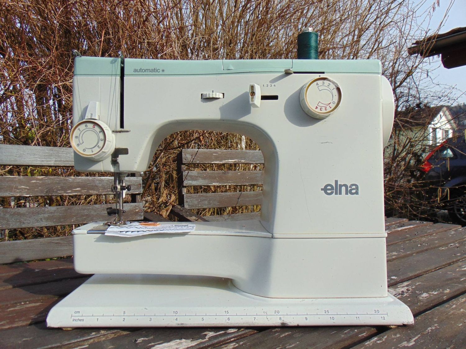 Nähmaschine Elna automatic, ab Service, 6 Monate Garantie, Gratis-Versand.