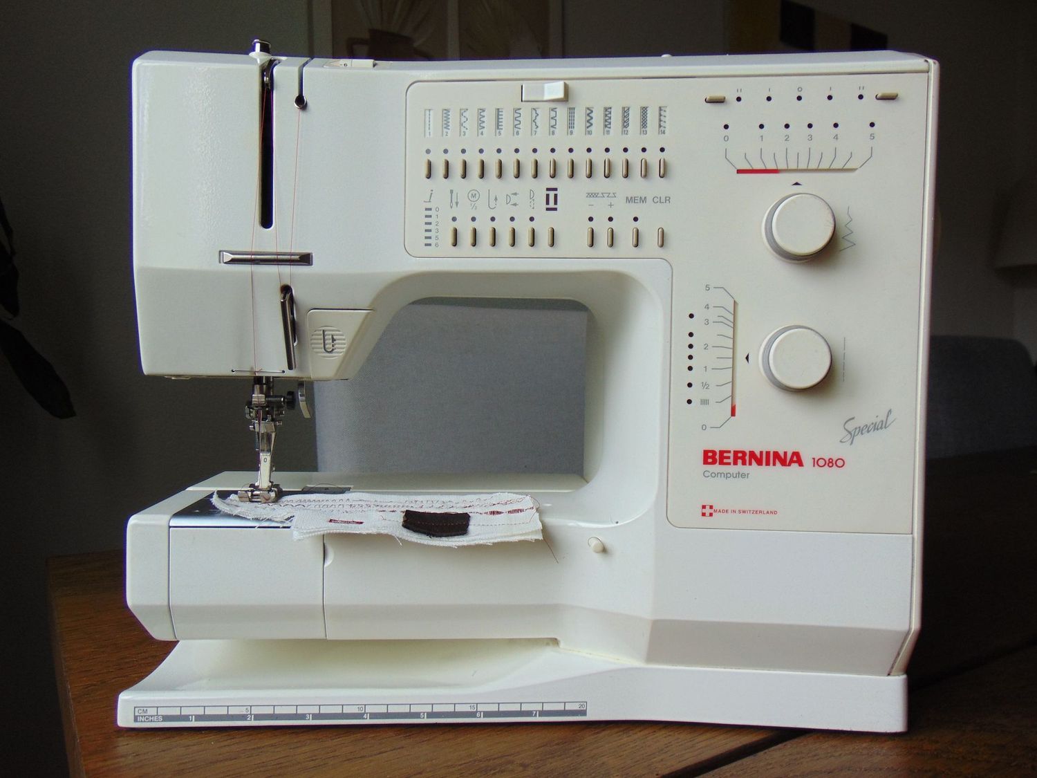Nähmaschine Bernina 1080, ab Service, 6 Monate Garantie, Gratis-Versand.