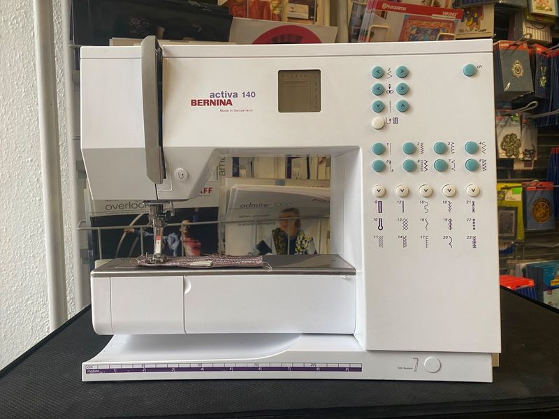 Nähmaschine Bernina activa 140, ab Service, 1 Jahr Garantie, Gratis-Versand.
