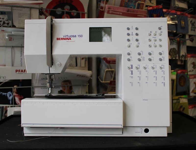 Nähmaschine Bernina virtuosa 150, ab Service, mit 6 Monaten Garantie, mit Gratis-Versand.