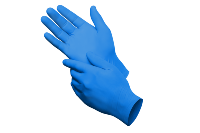 Gen X 4 mil Blue Powder free gloves-box of 100, Size XL (.0695 each)