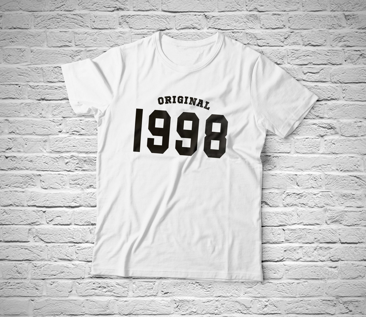 Original 1998, T-shirt with individual 