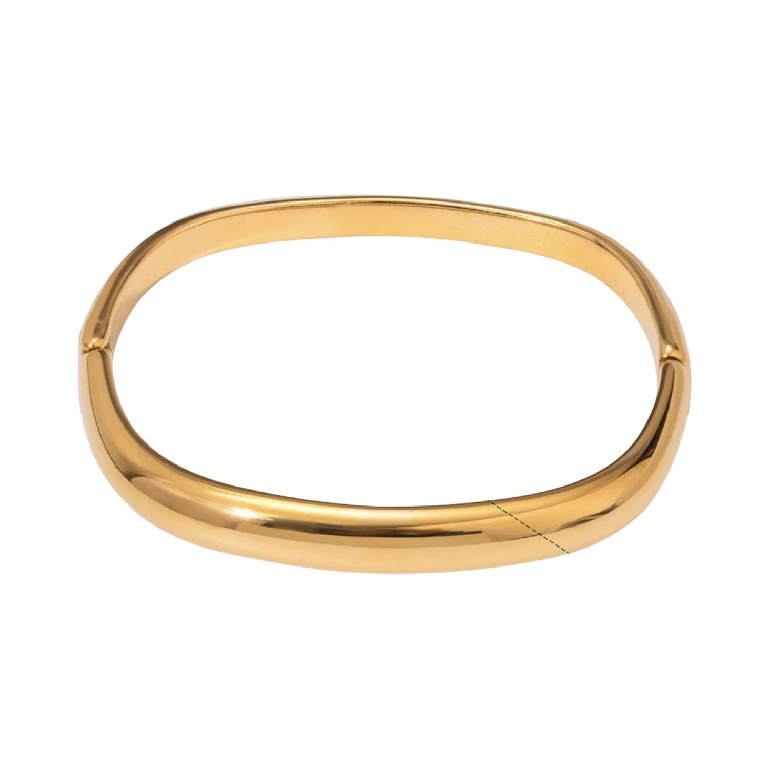 Circle of Life Bangle, Colour: Gold