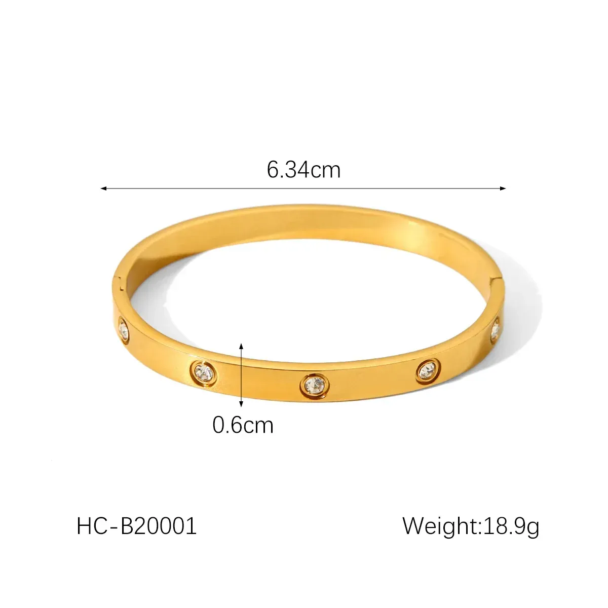 Louis with Diamonds, Colour: Gold