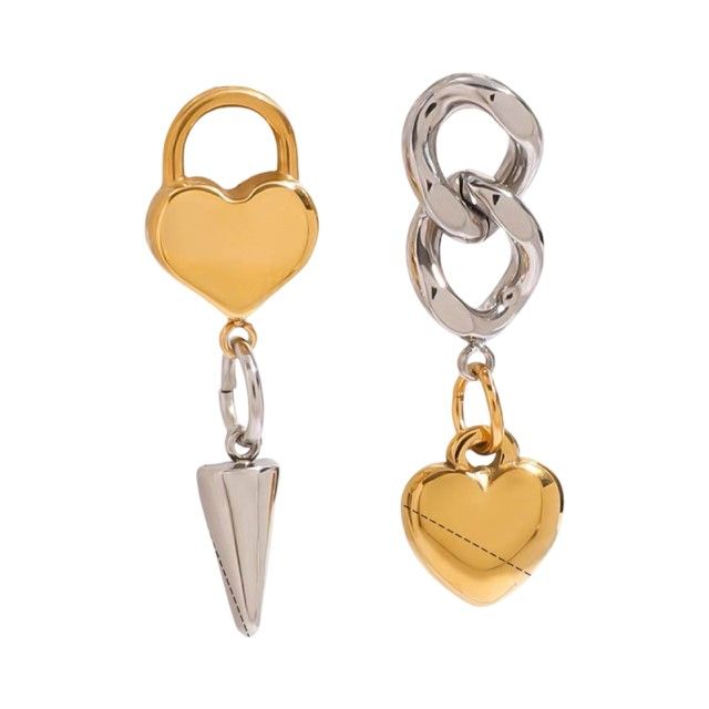 Mixed Metal Earrings