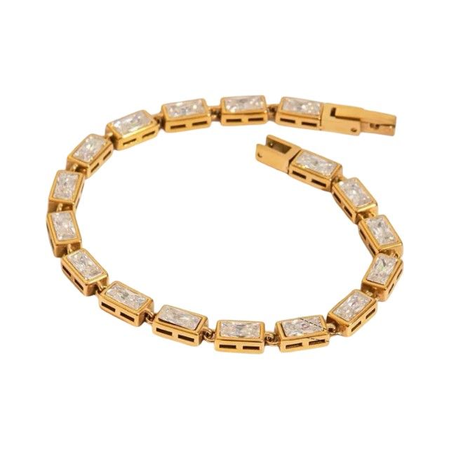 Geo Tennis Bracelet Geo Tennis Bracelet