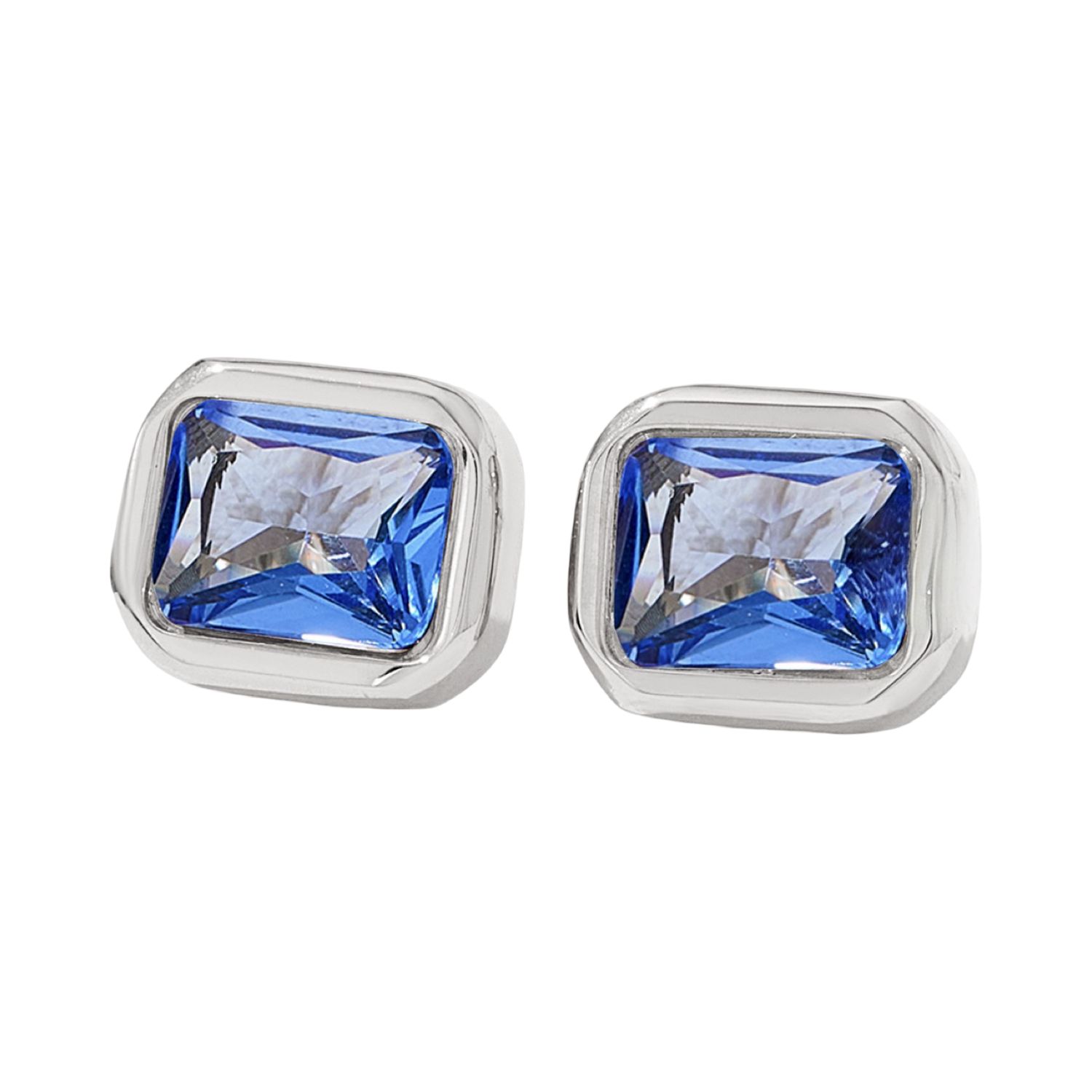Zara Earrings, Colour: Saphire