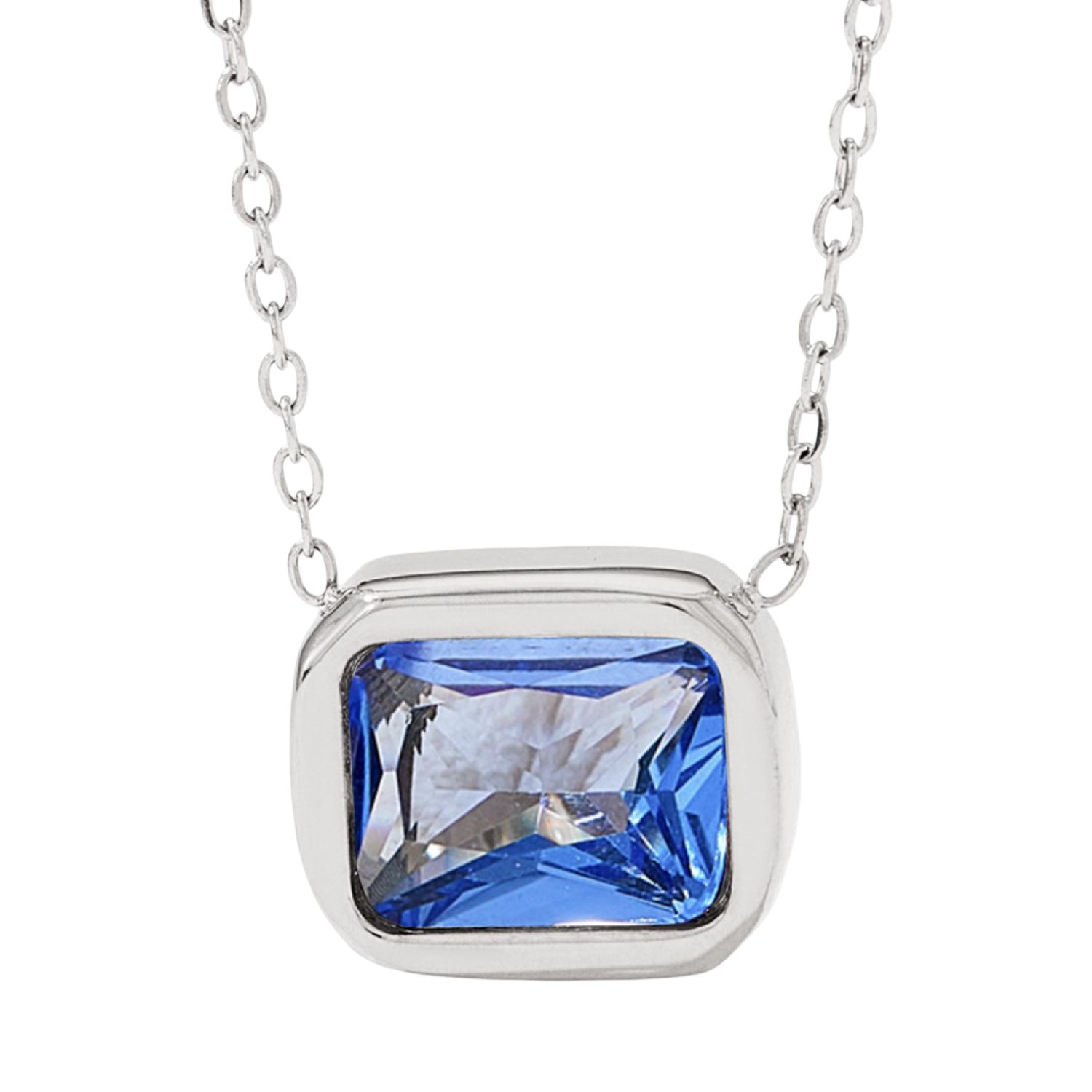 Zara Necklace, Colour: Saphire
