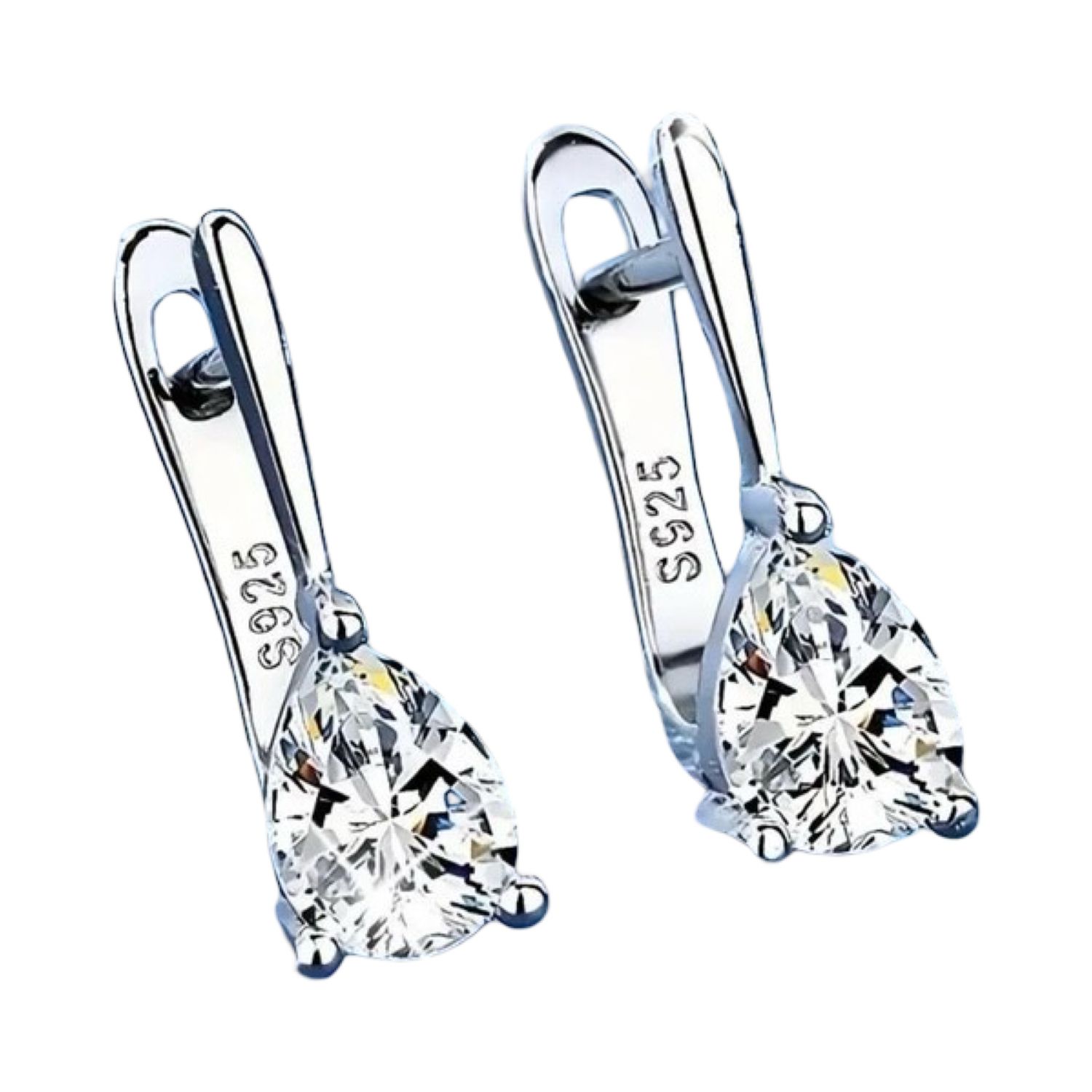 Sterling Silver Dazzle Earrings