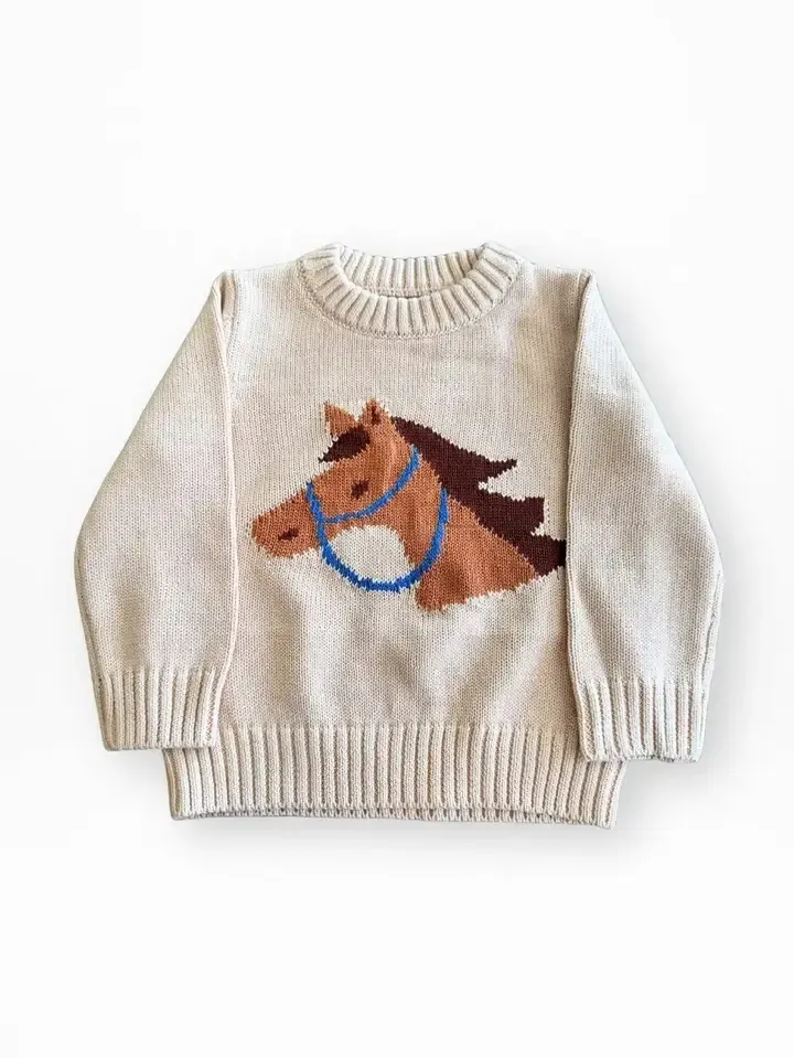 Knit Horse Sweater