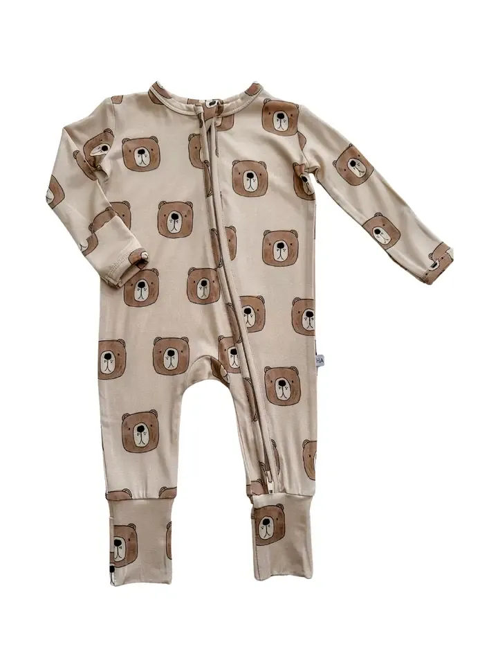 Brown Bear Bamboo Sleeper