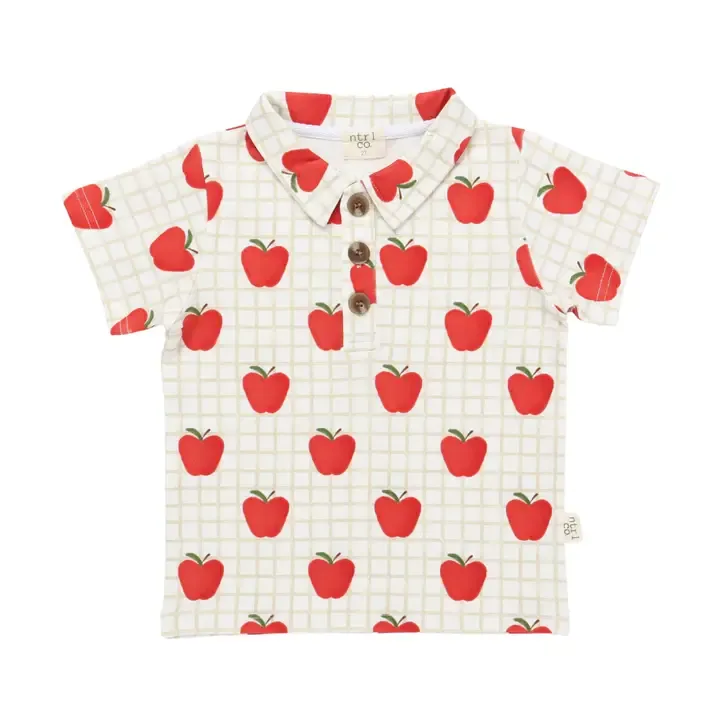 Apple Polo Tee