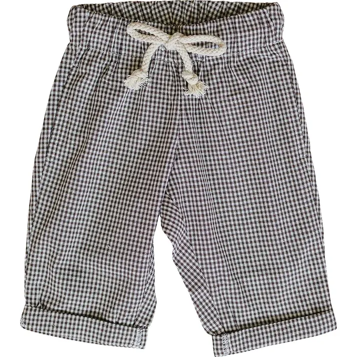 Brown Plaid Pants