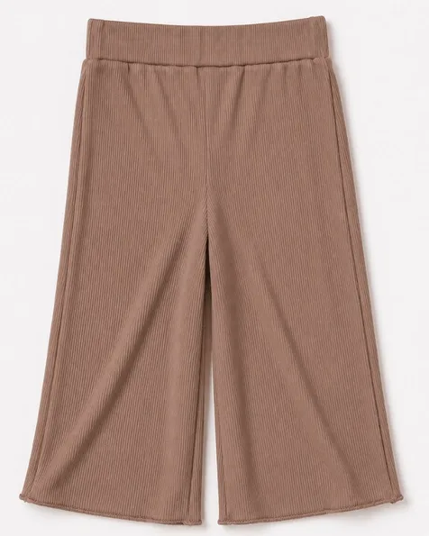 Ribbed Wide Leg Pants