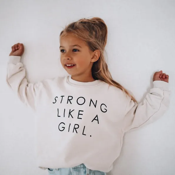 Strong Like a Girl Pullover