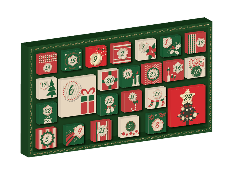 Calendrier de l'Avent : Les Trésors de Noël