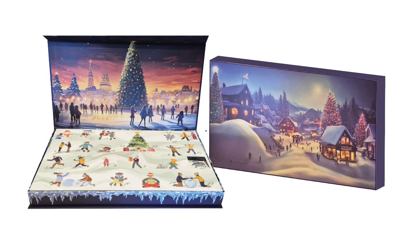 Calendrier de l'Avent : Le Village de Noël Calendrier de l'Avent : Le Village de Noël