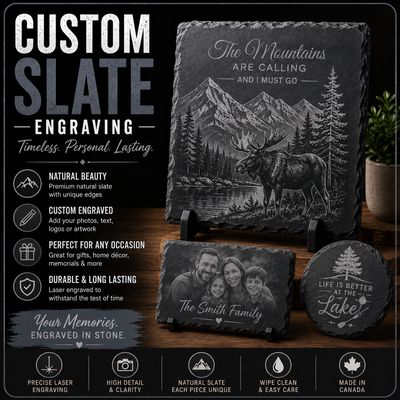 Custom Slate Engraving