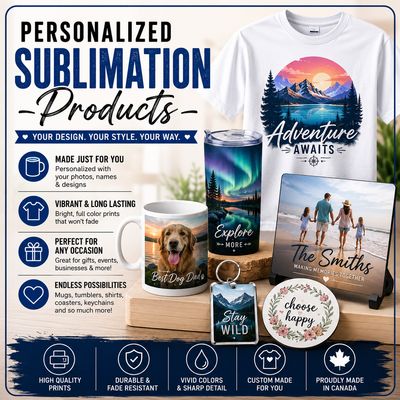 Personalized Sublimation Products