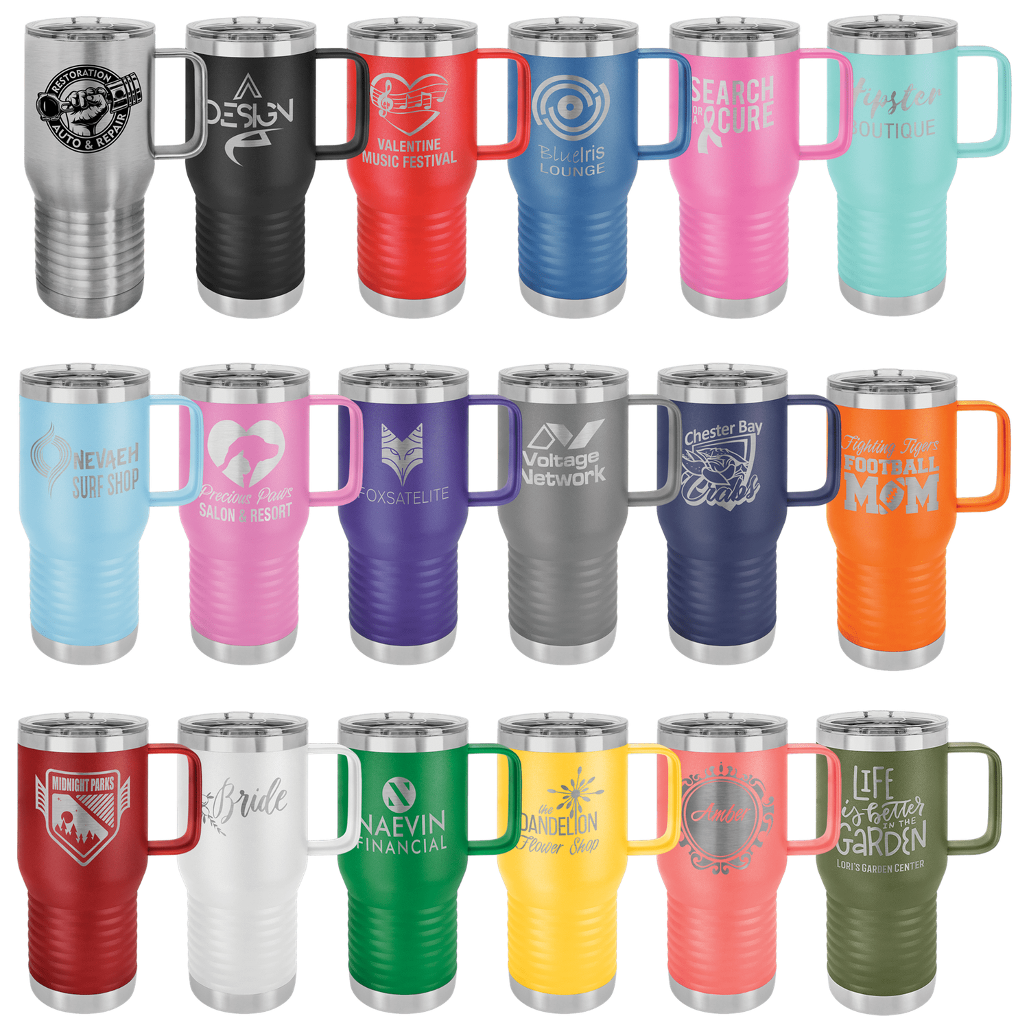 20oz Travel Mug Polar Camel (w/slider lid)