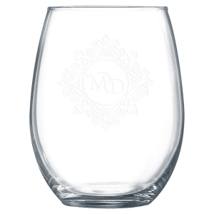 15 oz. Stemless Wine Glass - Polar Camel