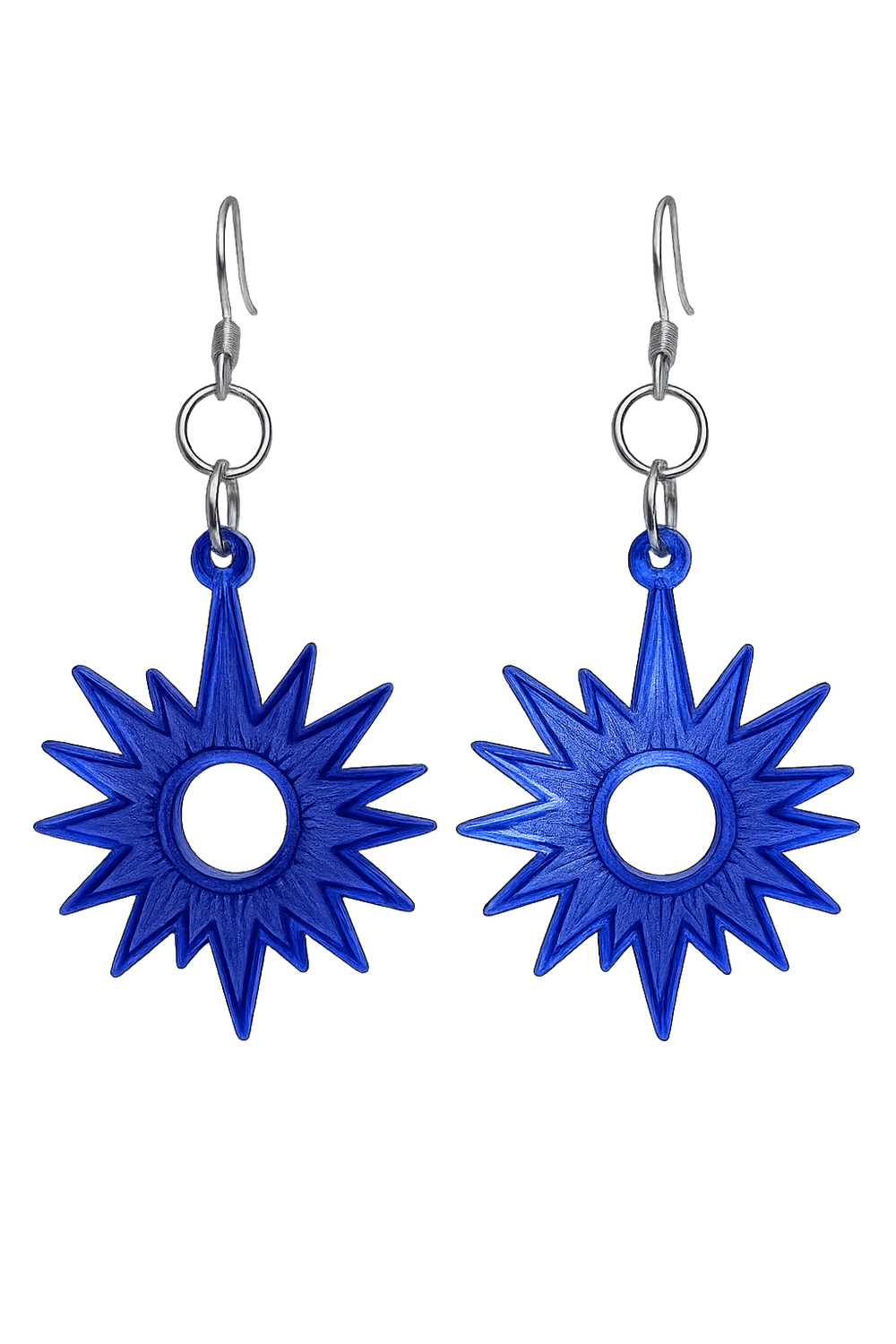 Starburst Acrylic Earrings