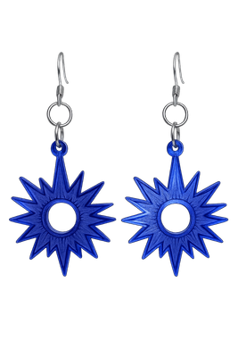 Starburst Acrylic Earrings