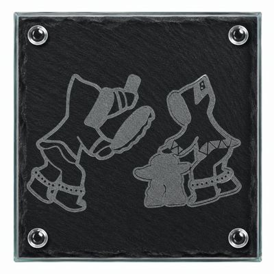 Glass Coaster Set of 4
