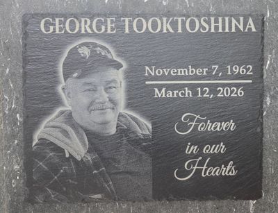 5"x7" Granite Slate Plaque