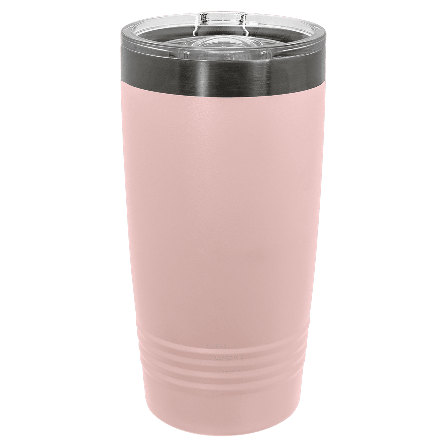 20 oz. Blush/Ghost Black ION-Plated Ringneck Tumbler with Slider Lid