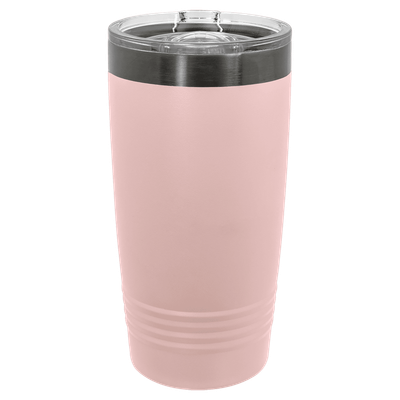 20 oz. Blush/Ghost Black ION-Plated Ringneck Tumbler with Slider Lid