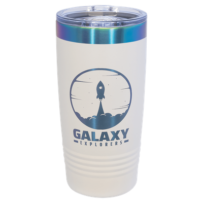 20 oz. White/Prism Ringneck Polar Camel Tumbler