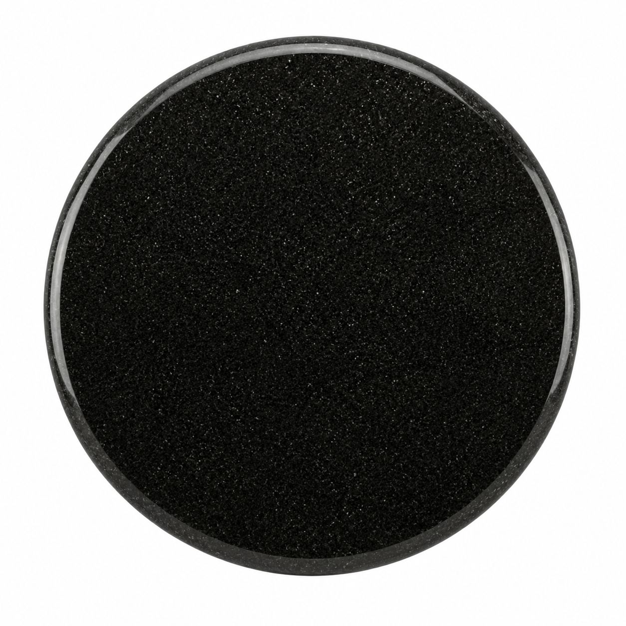 11 3/4" Round Polished Plaque (3/8" Thick)