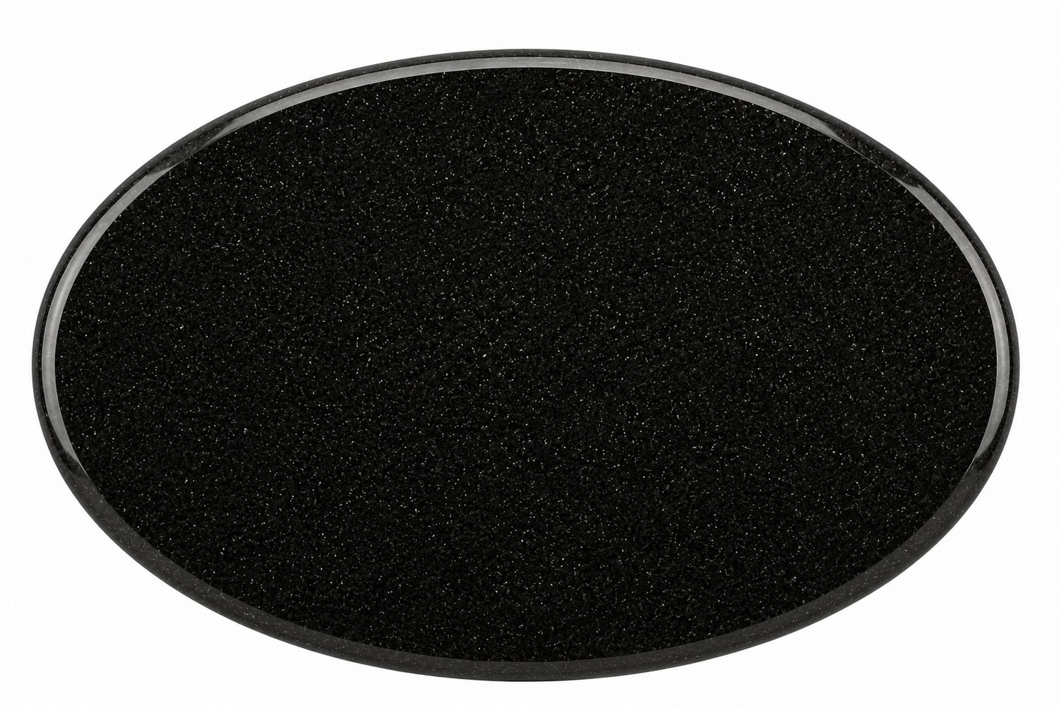 13.5" x 9.5" Oval Polished Plaque