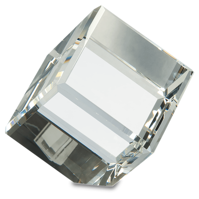 3" x 3" Crystal Cube