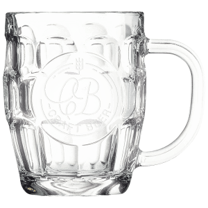 20 oz. Beer Mug with Handle &amp; Round Engraving Area - Polar Camel