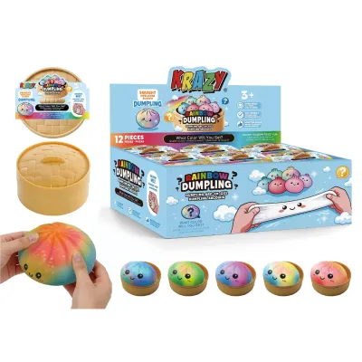 4” Squishy Surprise Dumpling Rainbow