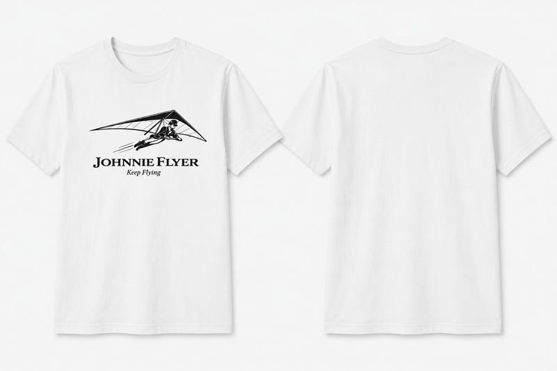 Camiseta Branca Voo Carioca