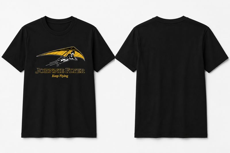 Camiseta Preta Voo Carioca