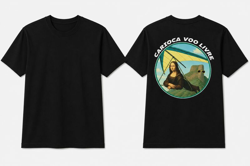 Camiseta Voo Carioca Mona Lisa
