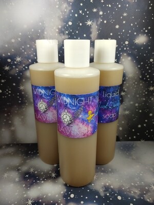 Midnight Lavender Liquid Soap 8oz