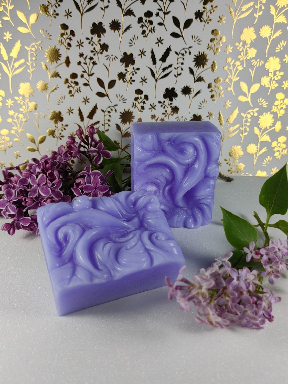 Miss Becky Lilac Soap Swirls
