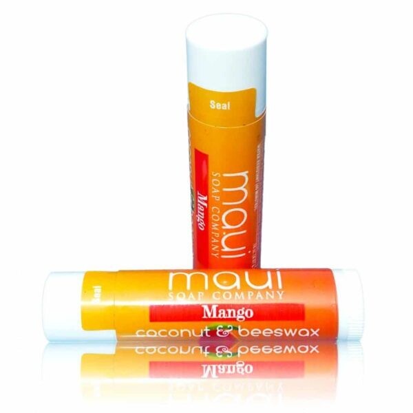 Mango Lip Balm w/ Beeswax &amp; Coconut Oil - SPF 15