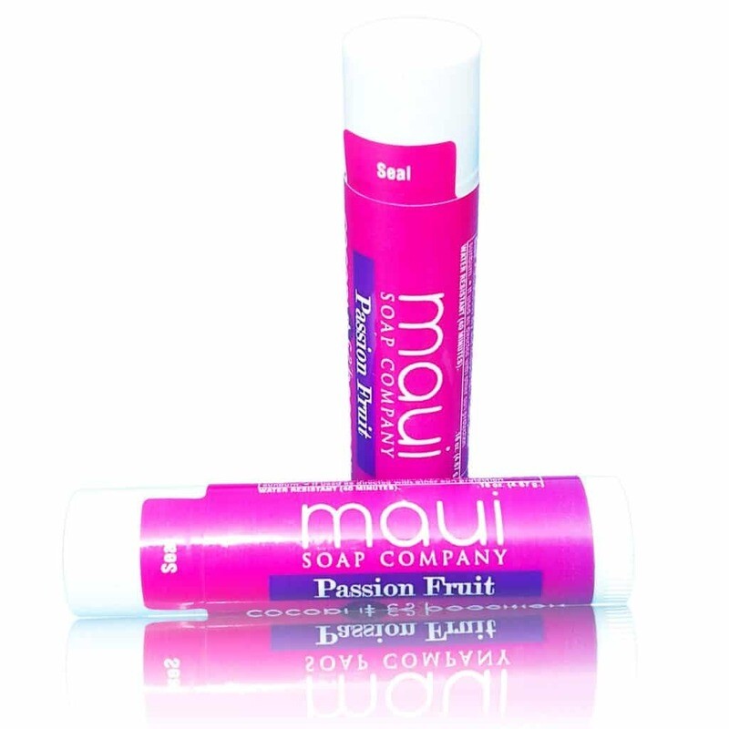 Passion Fruit Lip Balm w/ Beeswax &amp; Coconut Oil - SPF 15