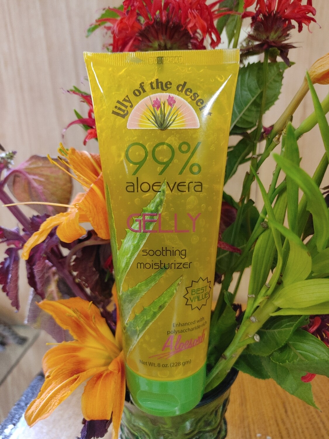 Aloe Vera Gelly w Polysaccarides