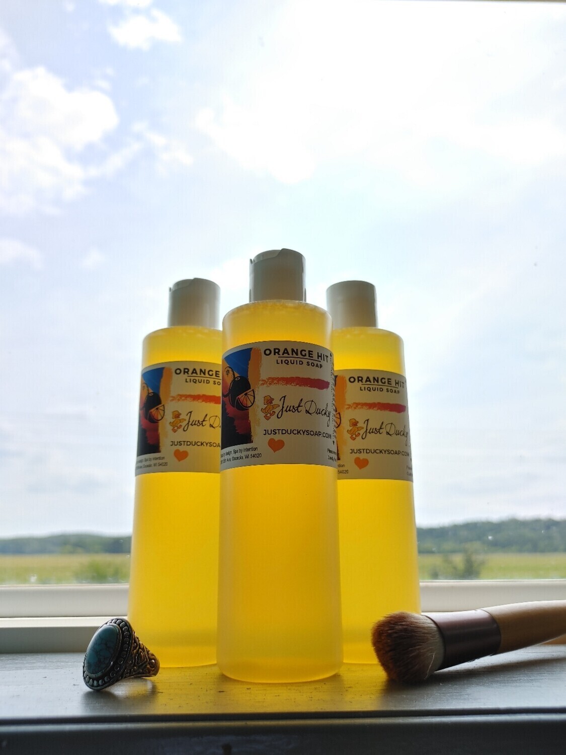 Orange Hit Liquid Soap 8oz