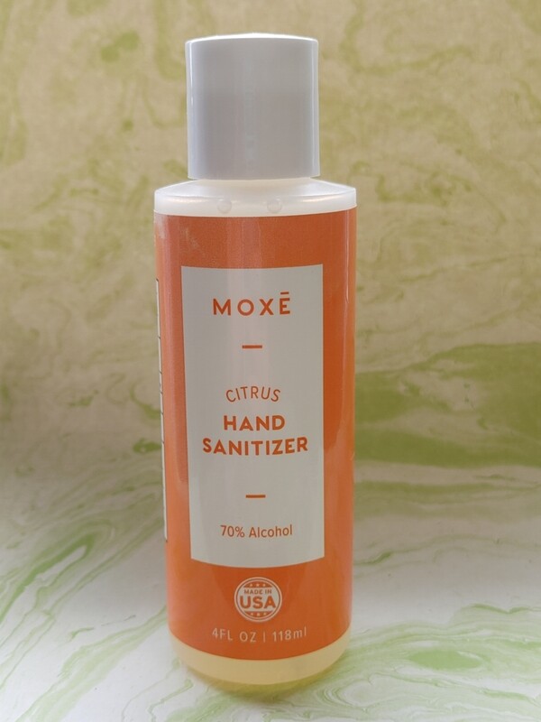 Moxe Hand Sanitizer Citrus Made in USA