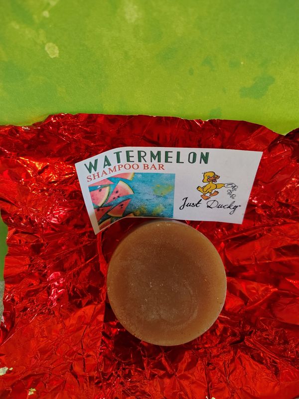 Watermelon Shampoo Bar Large Puck